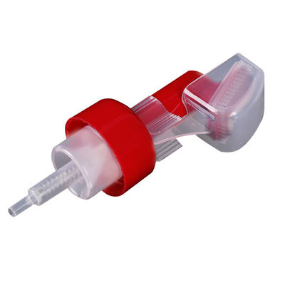 সিলিকন ব্রাশ সহ ISO9001 0.95cc হ্যান্ড স্যানিটাইজার ফোম পাম্প